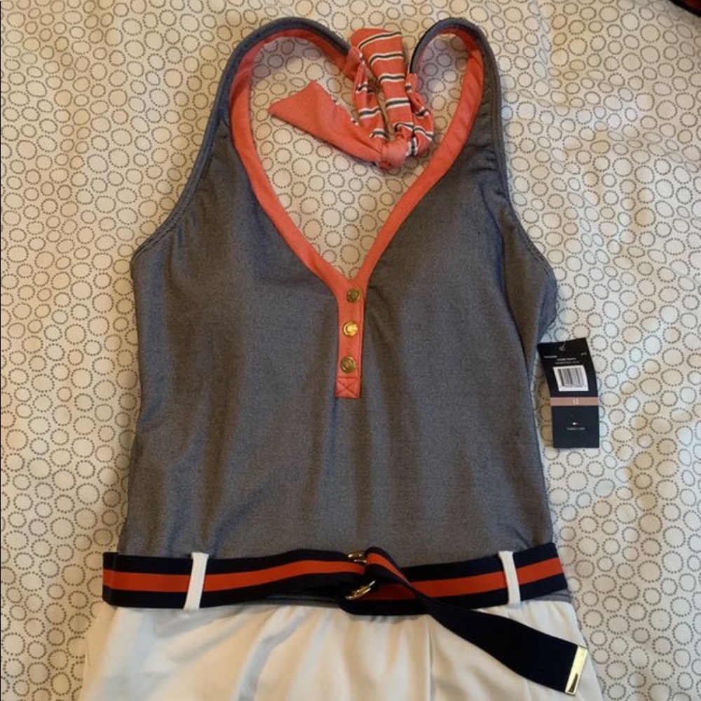 Halter swim suit by Tommy Hilfiger